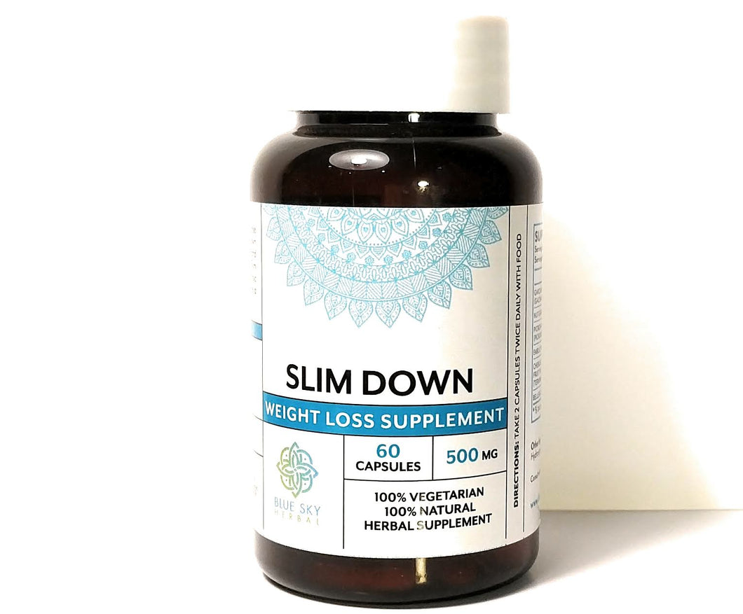 Slim Down - Weight Loss and Appetite Suppressant with Garcinia Cambogia to Burn Fat and Boost Metabolism